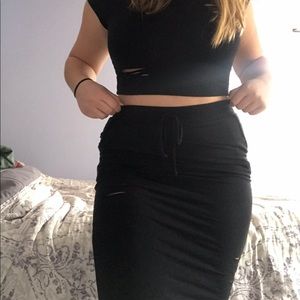 Fashion nova 2-piece set, “casual lover”